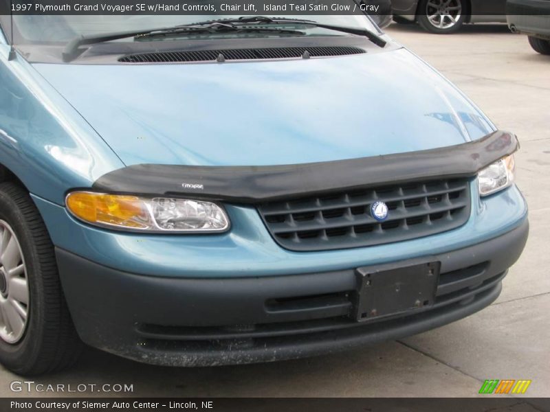 Island Teal Satin Glow / Gray 1997 Plymouth Grand Voyager SE w/Hand Controls, Chair Lift
