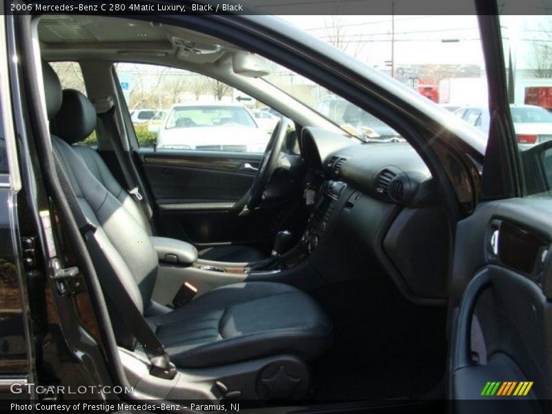 Black / Black 2006 Mercedes-Benz C 280 4Matic Luxury