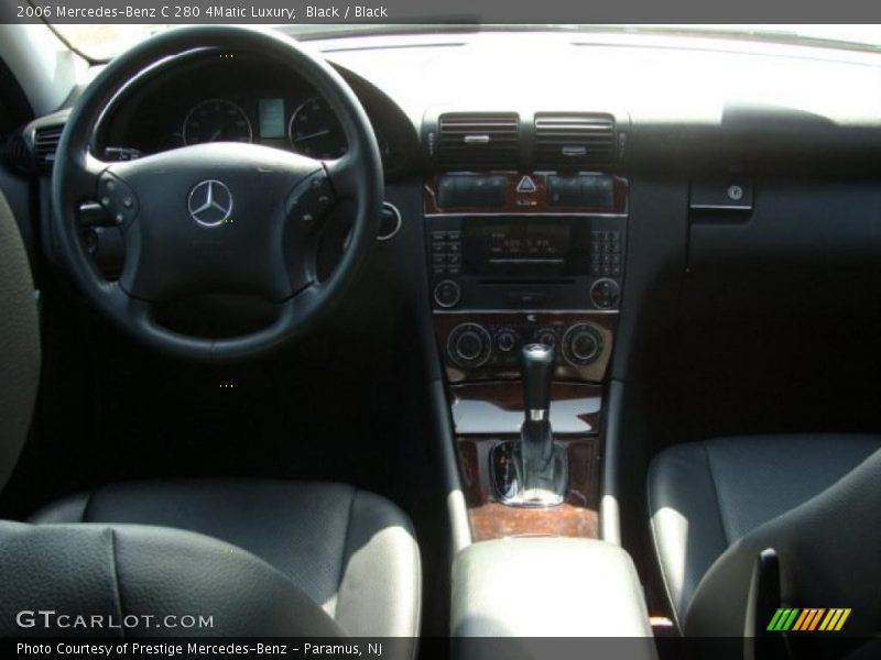 Black / Black 2006 Mercedes-Benz C 280 4Matic Luxury