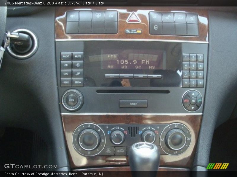 Black / Black 2006 Mercedes-Benz C 280 4Matic Luxury