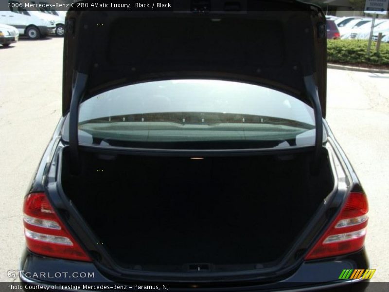 Black / Black 2006 Mercedes-Benz C 280 4Matic Luxury