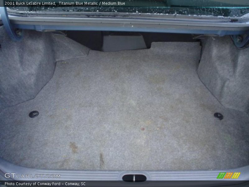 Titanium Blue Metallic / Medium Blue 2001 Buick LeSabre Limited