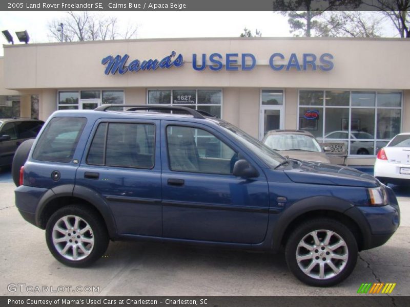 Cairns Blue / Alpaca Beige 2005 Land Rover Freelander SE