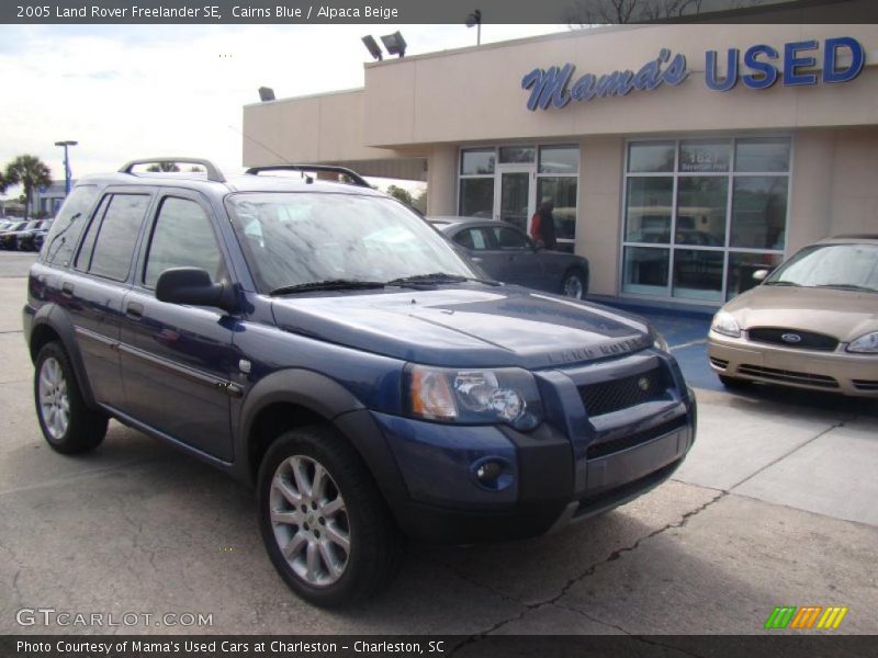 Cairns Blue / Alpaca Beige 2005 Land Rover Freelander SE