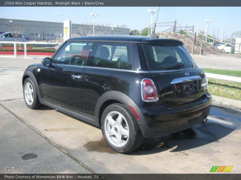 Midnight Black / Black/Grey 2009 Mini Cooper Hardtop