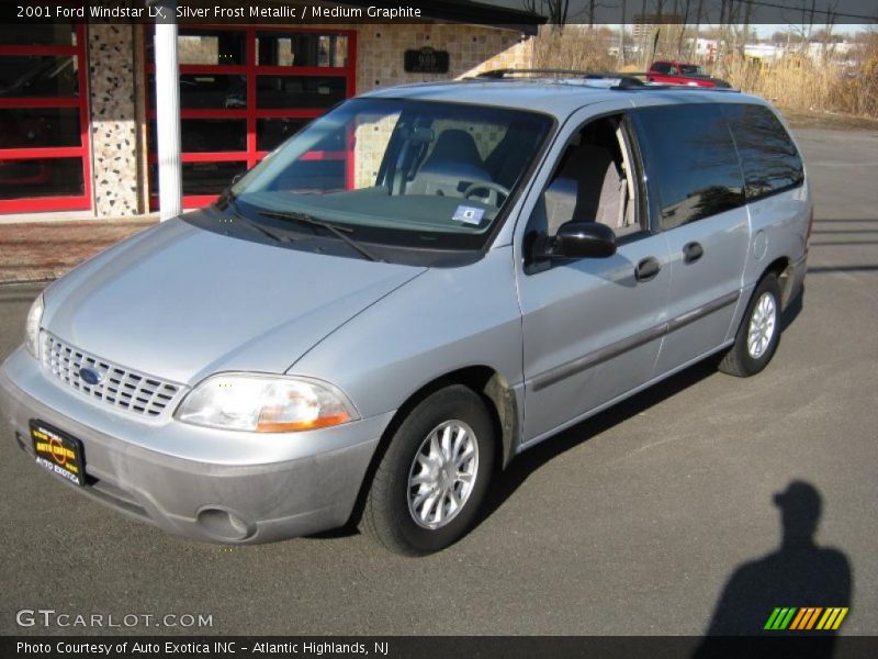 Silver Frost Metallic / Medium Graphite 2001 Ford Windstar LX