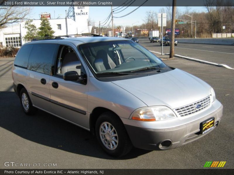 Silver Frost Metallic / Medium Graphite 2001 Ford Windstar LX