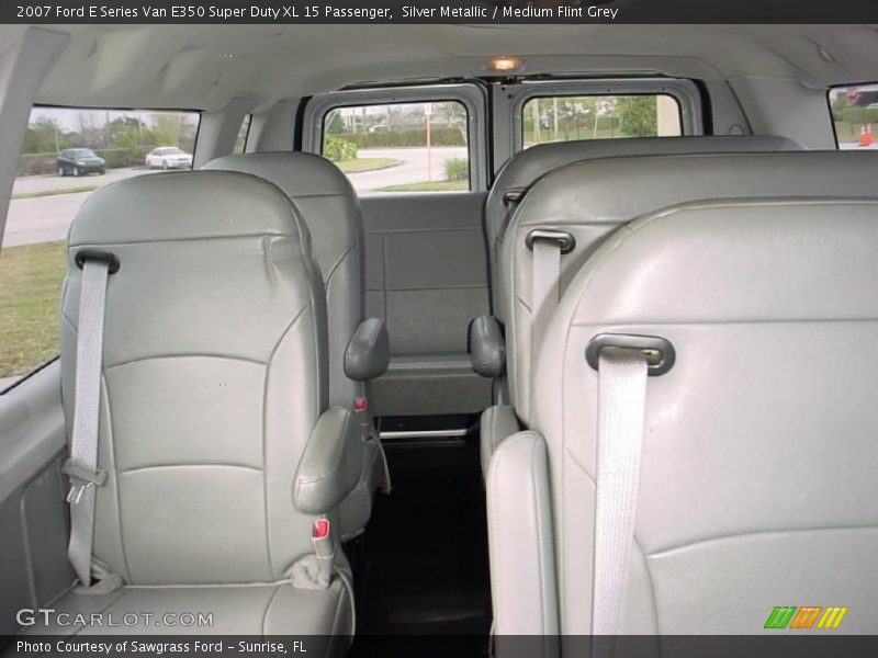 Silver Metallic / Medium Flint Grey 2007 Ford E Series Van E350 Super Duty XL 15 Passenger