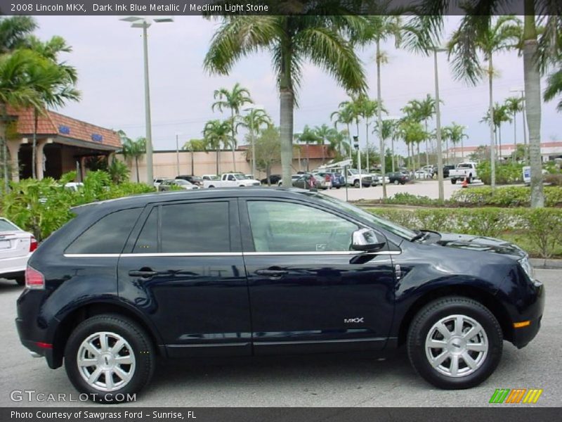Dark Ink Blue Metallic / Medium Light Stone 2008 Lincoln MKX
