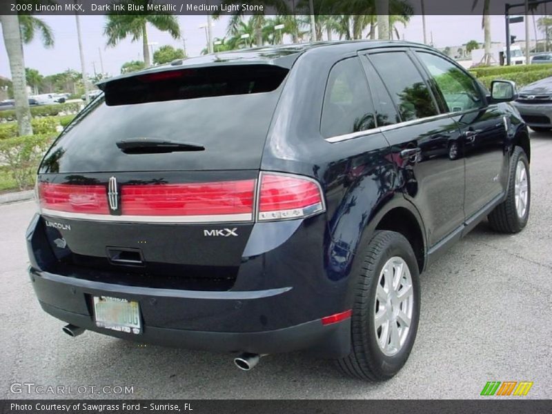 Dark Ink Blue Metallic / Medium Light Stone 2008 Lincoln MKX