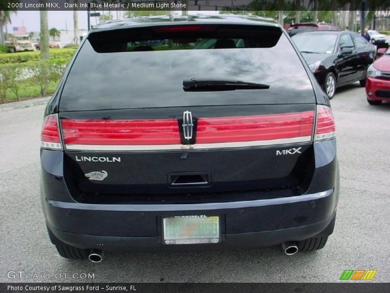 Dark Ink Blue Metallic / Medium Light Stone 2008 Lincoln MKX