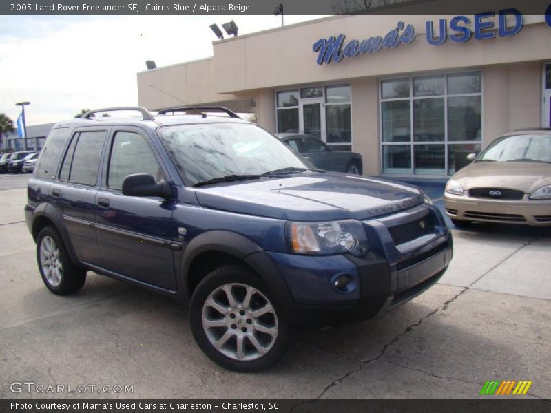 Cairns Blue / Alpaca Beige 2005 Land Rover Freelander SE