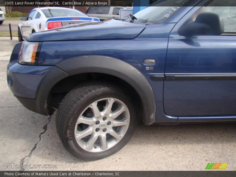 Cairns Blue / Alpaca Beige 2005 Land Rover Freelander SE
