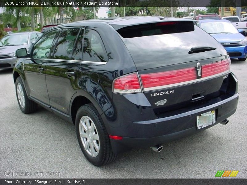 Dark Ink Blue Metallic / Medium Light Stone 2008 Lincoln MKX