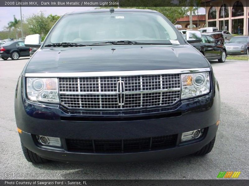 Dark Ink Blue Metallic / Medium Light Stone 2008 Lincoln MKX