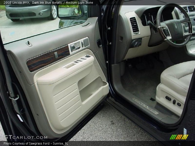 Dark Ink Blue Metallic / Medium Light Stone 2008 Lincoln MKX