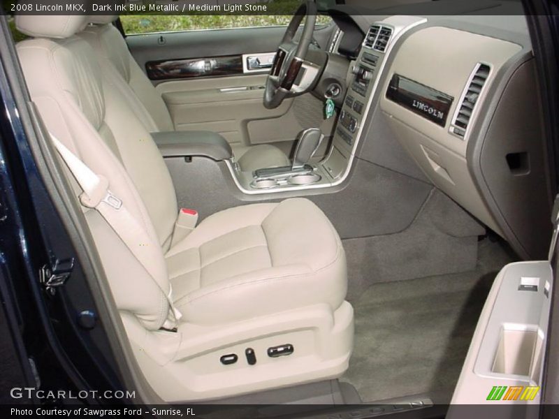 Dark Ink Blue Metallic / Medium Light Stone 2008 Lincoln MKX