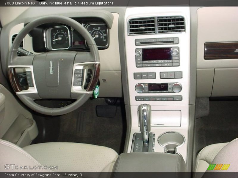 Dark Ink Blue Metallic / Medium Light Stone 2008 Lincoln MKX
