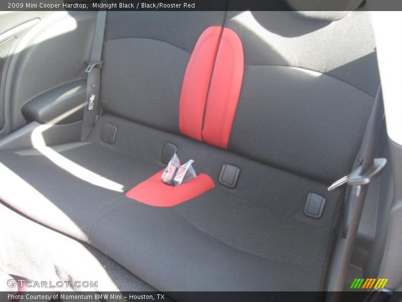Midnight Black / Black/Rooster Red 2009 Mini Cooper Hardtop