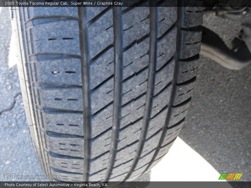 Super White / Graphite Gray 2005 Toyota Tacoma Regular Cab