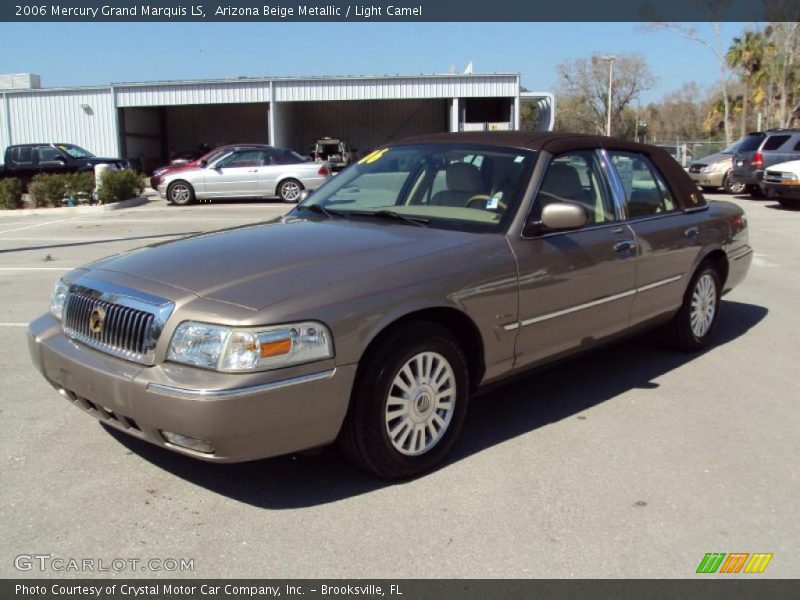 Arizona Beige Metallic / Light Camel 2006 Mercury Grand Marquis LS