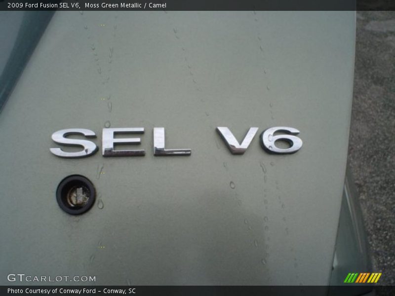 Moss Green Metallic / Camel 2009 Ford Fusion SEL V6