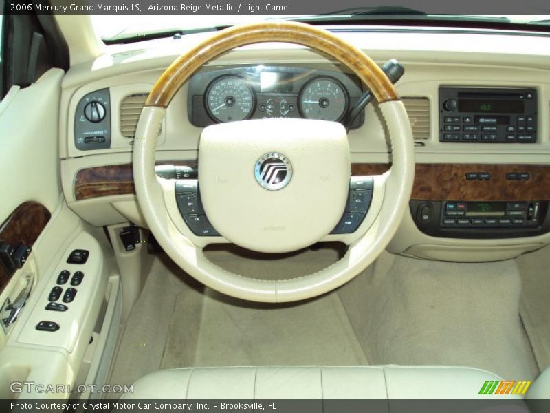 Arizona Beige Metallic / Light Camel 2006 Mercury Grand Marquis LS