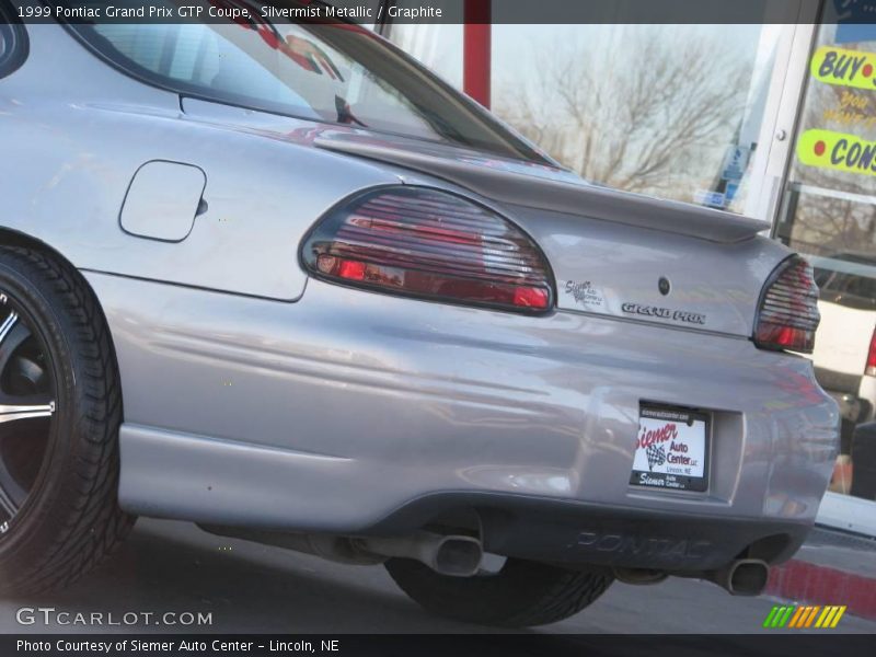 Silvermist Metallic / Graphite 1999 Pontiac Grand Prix GTP Coupe