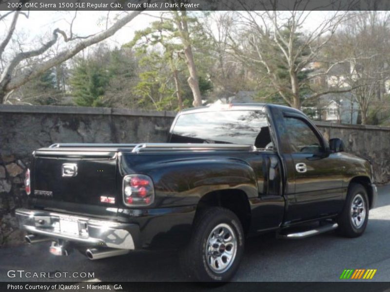 Onyx Black / Dark Pewter 2005 GMC Sierra 1500 SLE Regular Cab