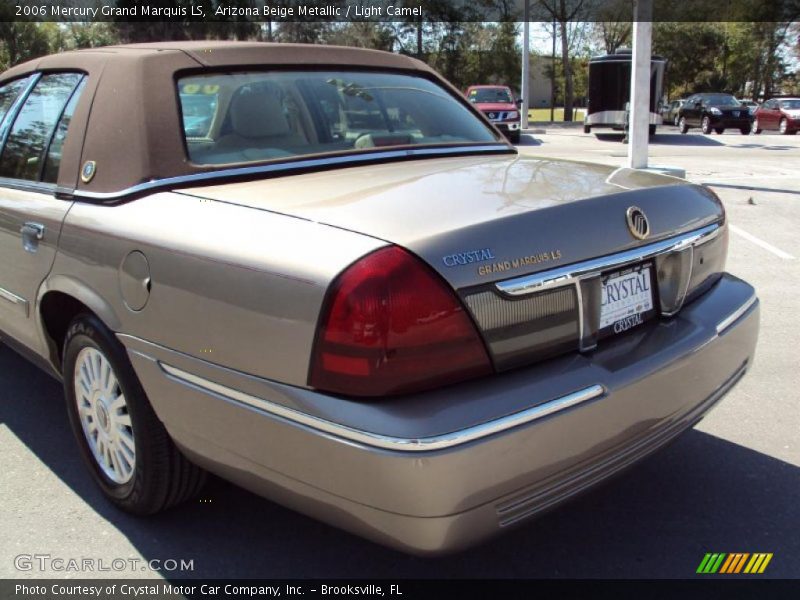 Arizona Beige Metallic / Light Camel 2006 Mercury Grand Marquis LS
