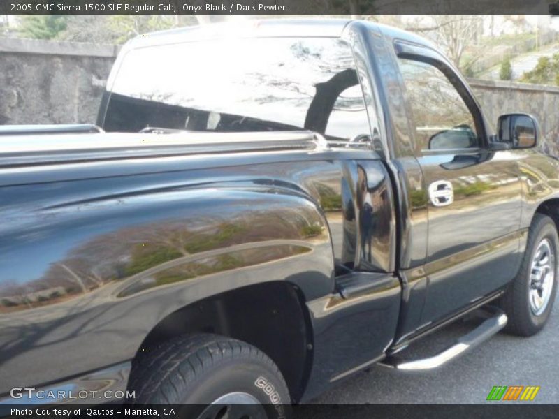 Onyx Black / Dark Pewter 2005 GMC Sierra 1500 SLE Regular Cab