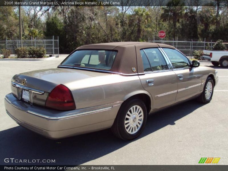 Arizona Beige Metallic / Light Camel 2006 Mercury Grand Marquis LS
