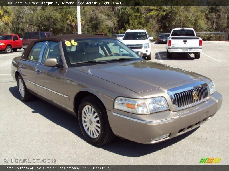 Arizona Beige Metallic / Light Camel 2006 Mercury Grand Marquis LS