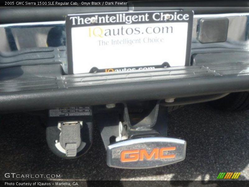 Onyx Black / Dark Pewter 2005 GMC Sierra 1500 SLE Regular Cab