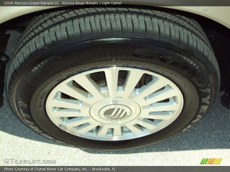 Arizona Beige Metallic / Light Camel 2006 Mercury Grand Marquis LS