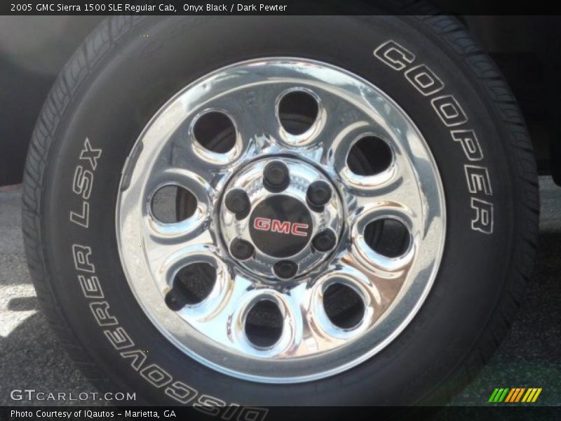 Onyx Black / Dark Pewter 2005 GMC Sierra 1500 SLE Regular Cab