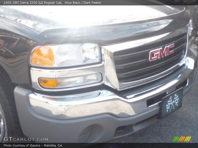 Onyx Black / Dark Pewter 2005 GMC Sierra 1500 SLE Regular Cab