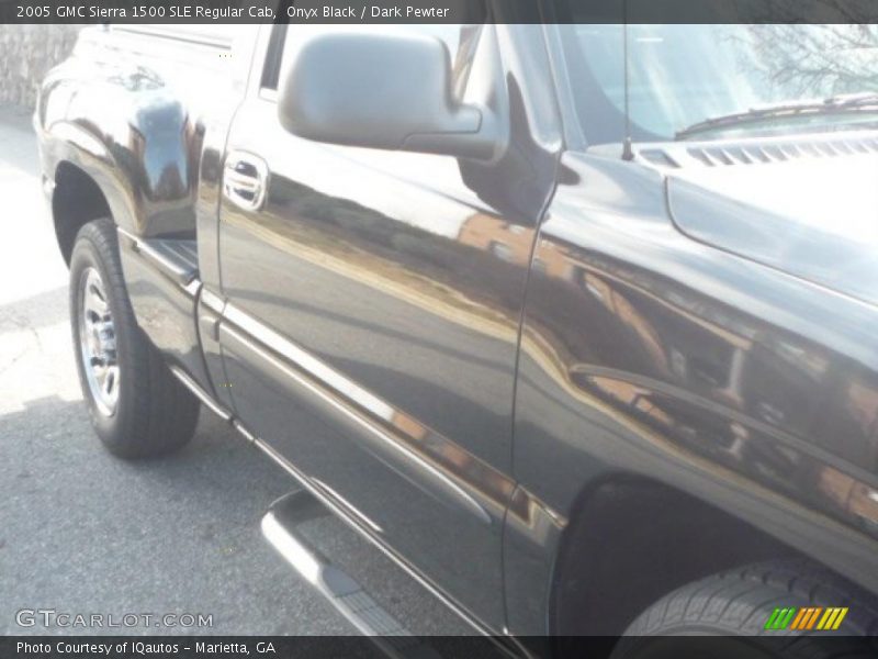 Onyx Black / Dark Pewter 2005 GMC Sierra 1500 SLE Regular Cab