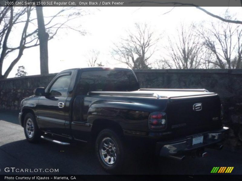 Onyx Black / Dark Pewter 2005 GMC Sierra 1500 SLE Regular Cab