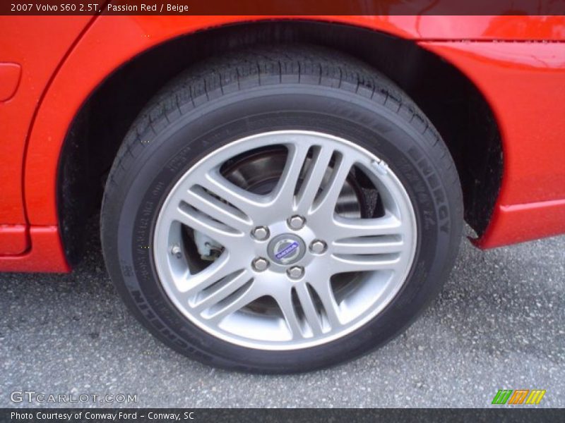 Passion Red / Beige 2007 Volvo S60 2.5T