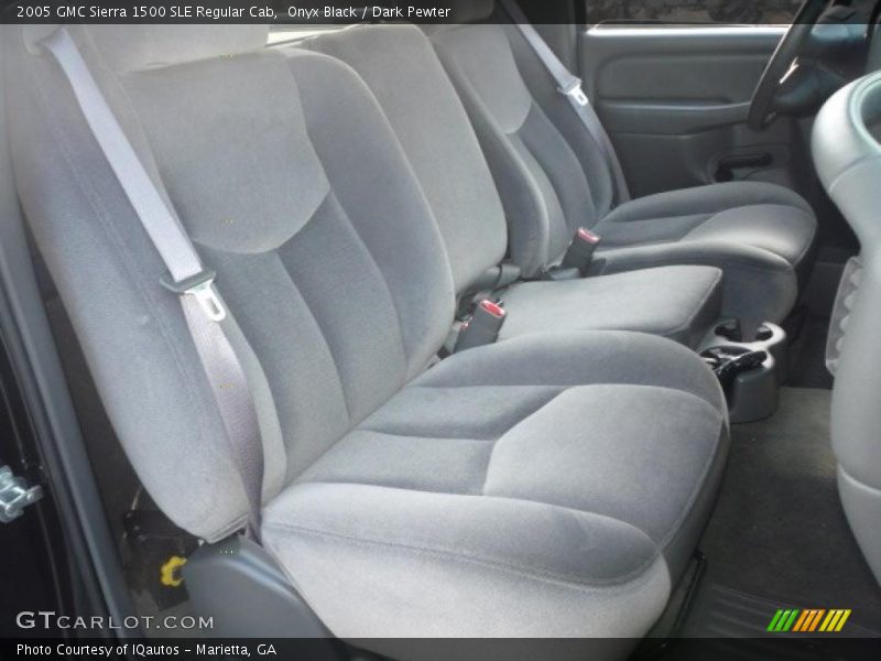 Onyx Black / Dark Pewter 2005 GMC Sierra 1500 SLE Regular Cab