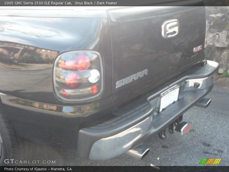Onyx Black / Dark Pewter 2005 GMC Sierra 1500 SLE Regular Cab