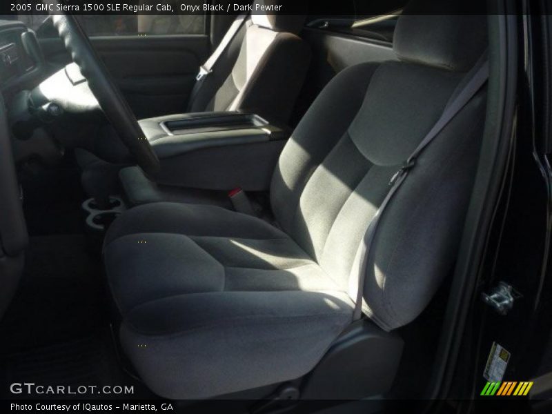 Onyx Black / Dark Pewter 2005 GMC Sierra 1500 SLE Regular Cab