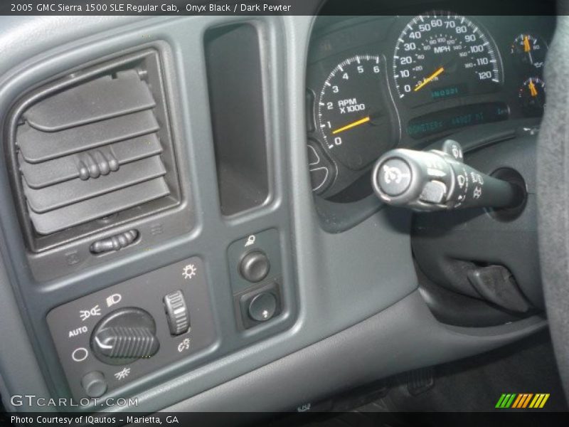 Onyx Black / Dark Pewter 2005 GMC Sierra 1500 SLE Regular Cab