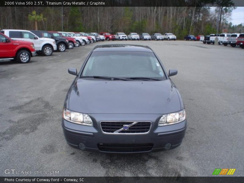 Titanium Gray Metallic / Graphite 2006 Volvo S60 2.5T