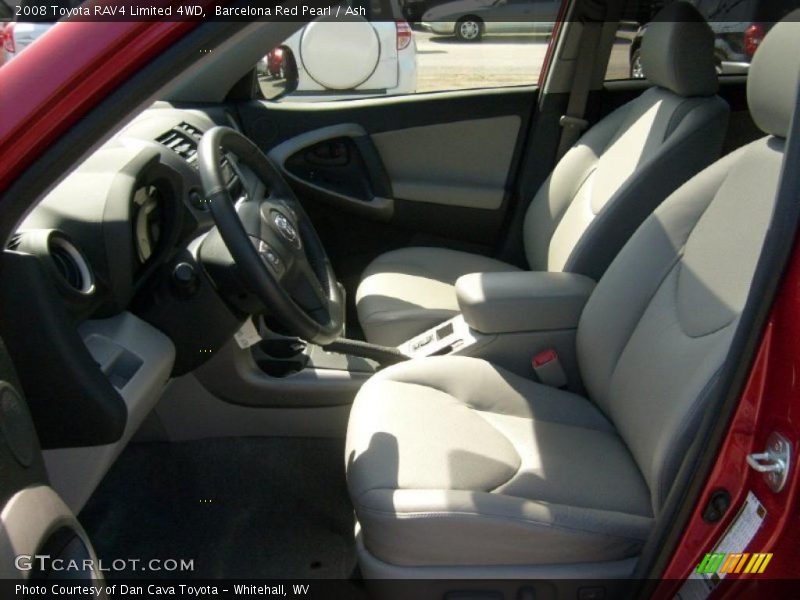 Barcelona Red Pearl / Ash 2008 Toyota RAV4 Limited 4WD