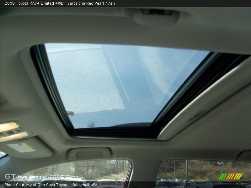 Barcelona Red Pearl / Ash 2008 Toyota RAV4 Limited 4WD