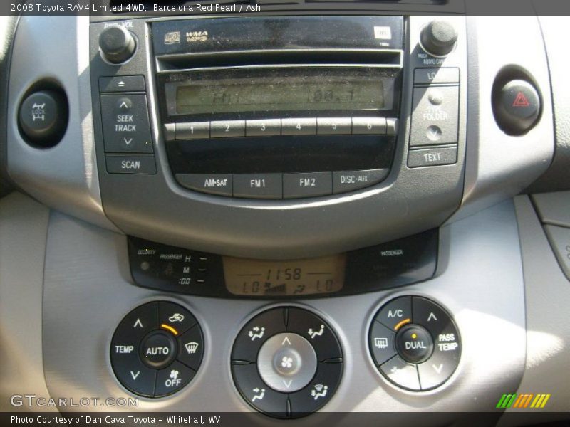 Barcelona Red Pearl / Ash 2008 Toyota RAV4 Limited 4WD