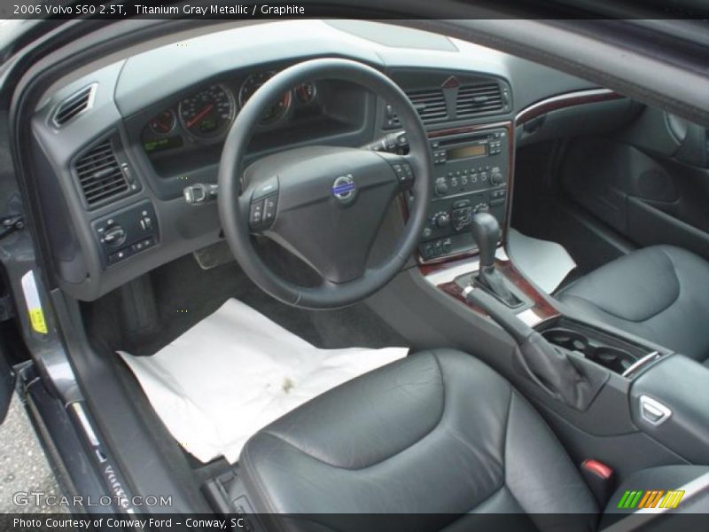 Titanium Gray Metallic / Graphite 2006 Volvo S60 2.5T