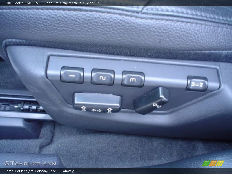 Titanium Gray Metallic / Graphite 2006 Volvo S60 2.5T